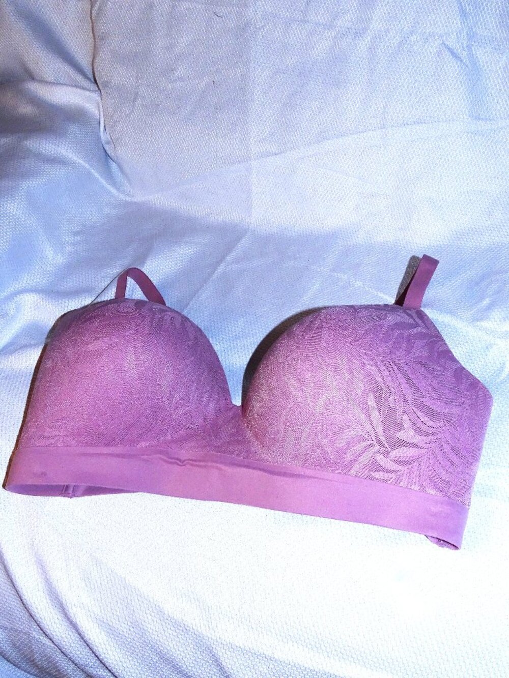 Soma Enbliss Lace Wireless Bra 38DDD NWT